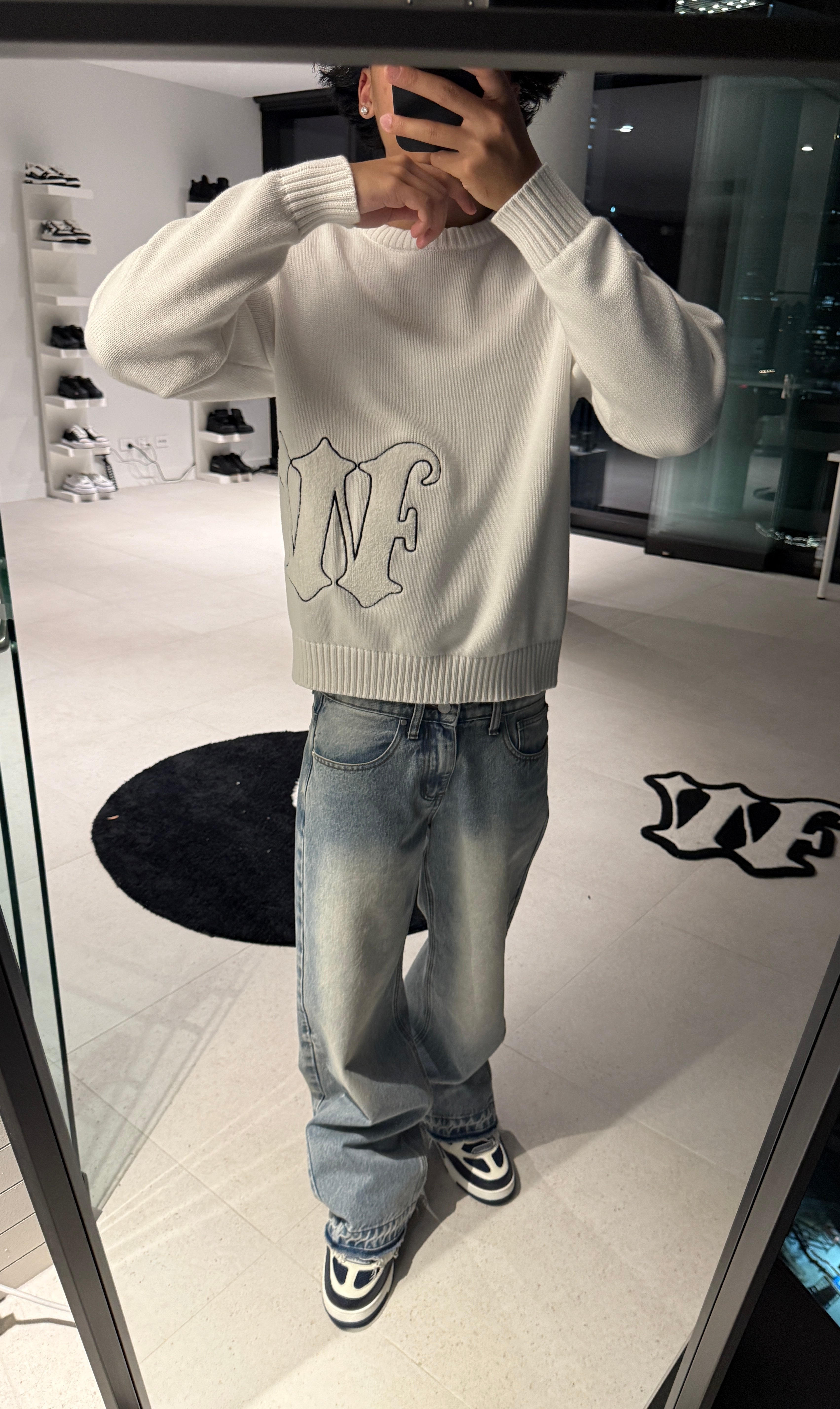 FLARED JEANS - SKY BLUE