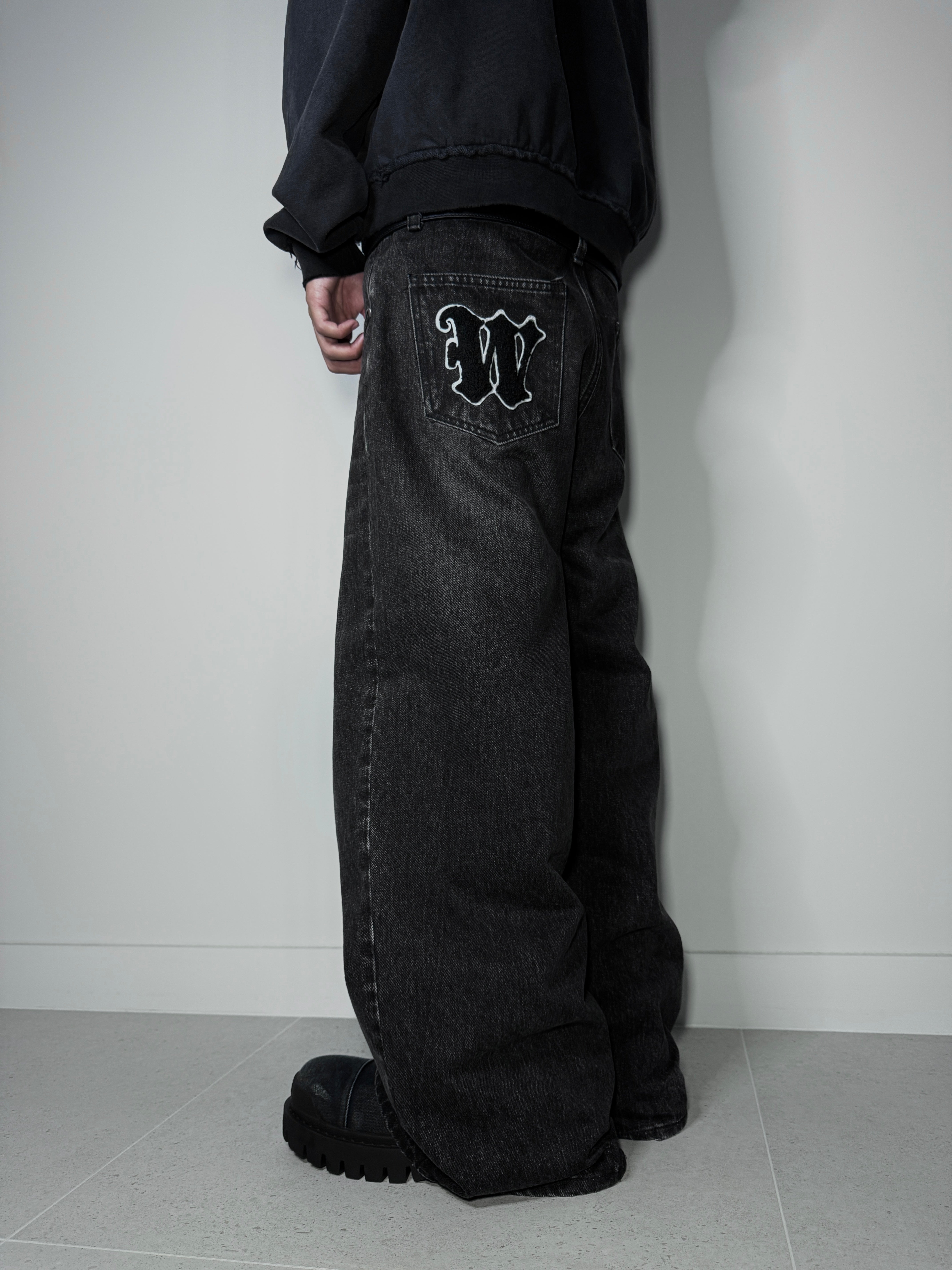 BAGGY JEANS - ASH