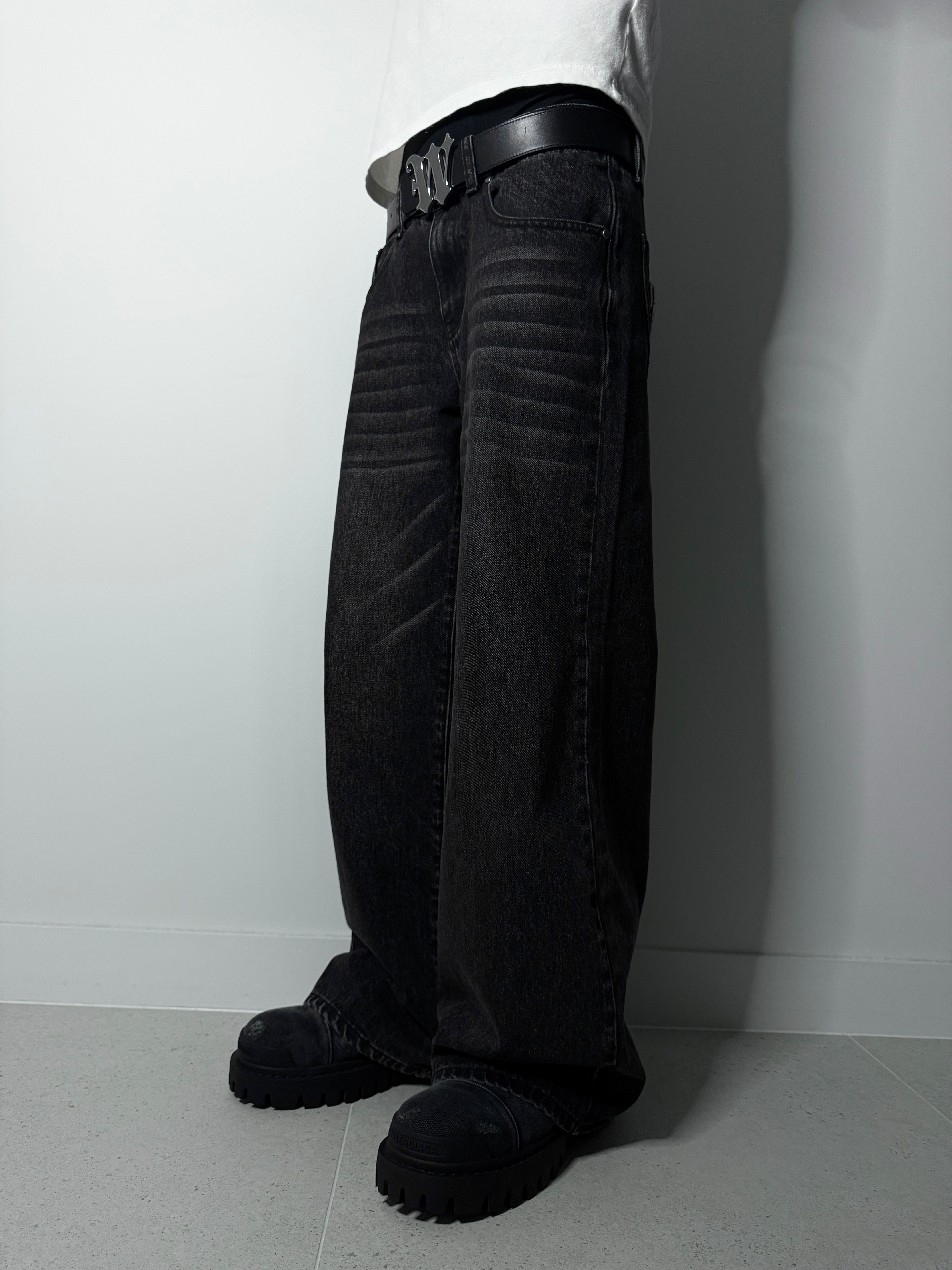 BAGGY JEANS - ASH