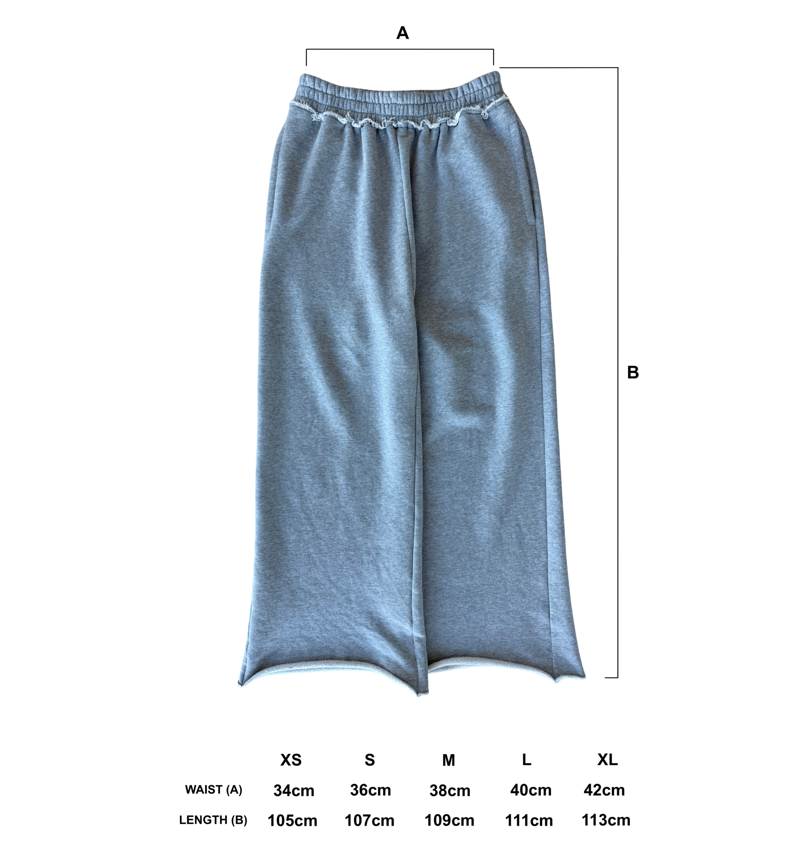 COZY SWEATPANTS - GREY