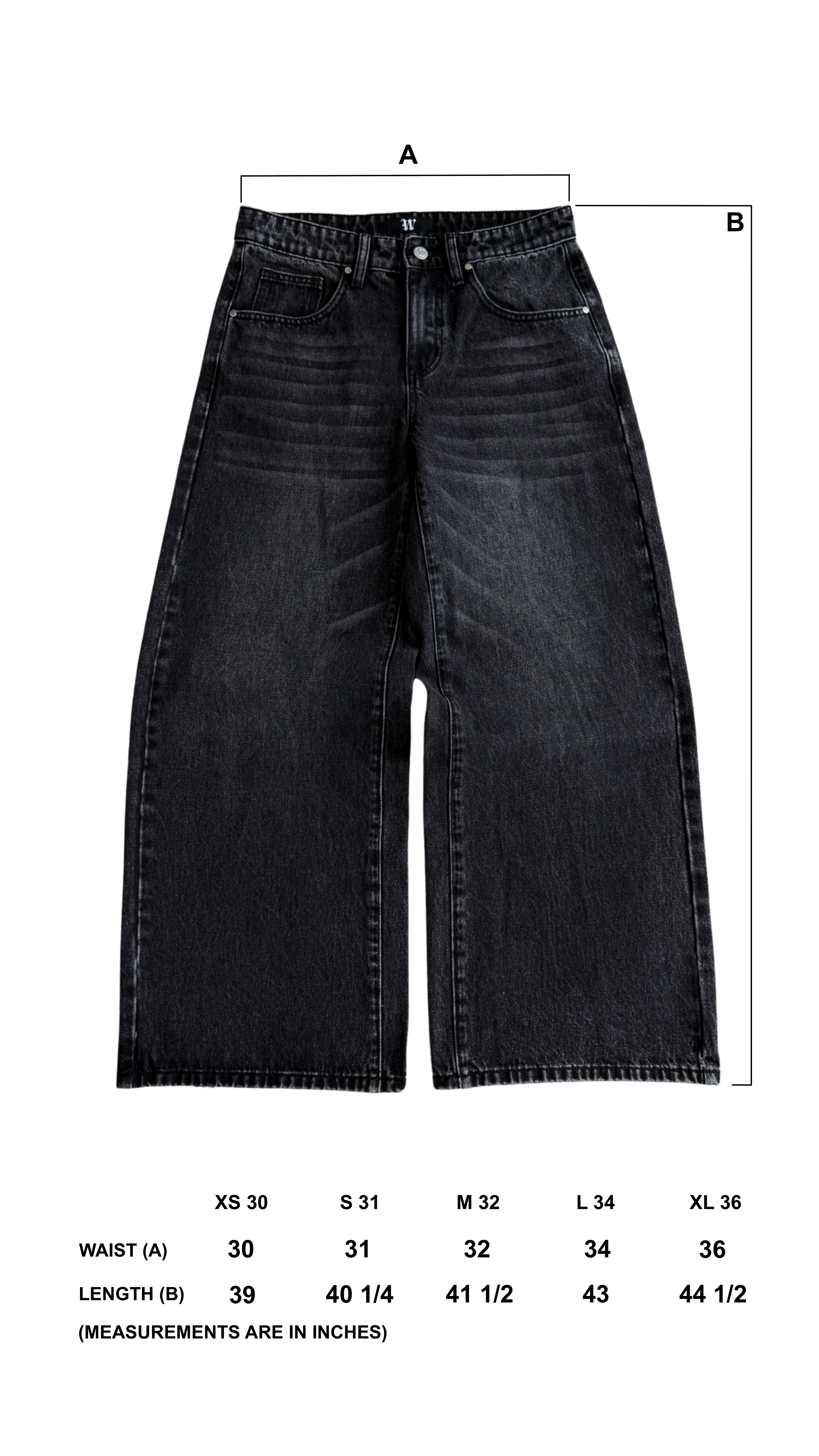 BAGGY JEANS - ASH
